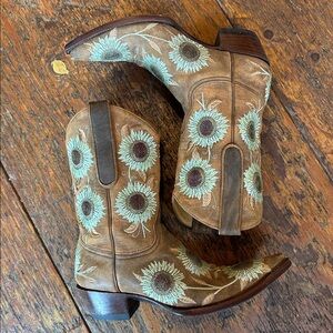 Old Gringo Sunflower Cowgirl Boots 7.5